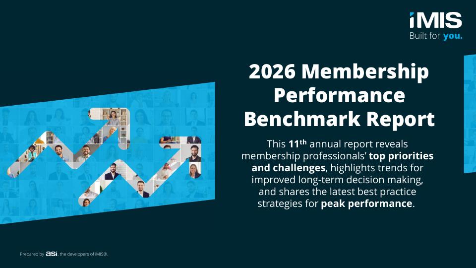 2026 Membership Performance Benchmark Report — report cover